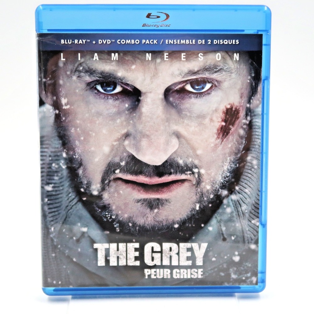 The Grey Blu-ray DVD Combo 2012 Liam Neeson Action Thriller Movie